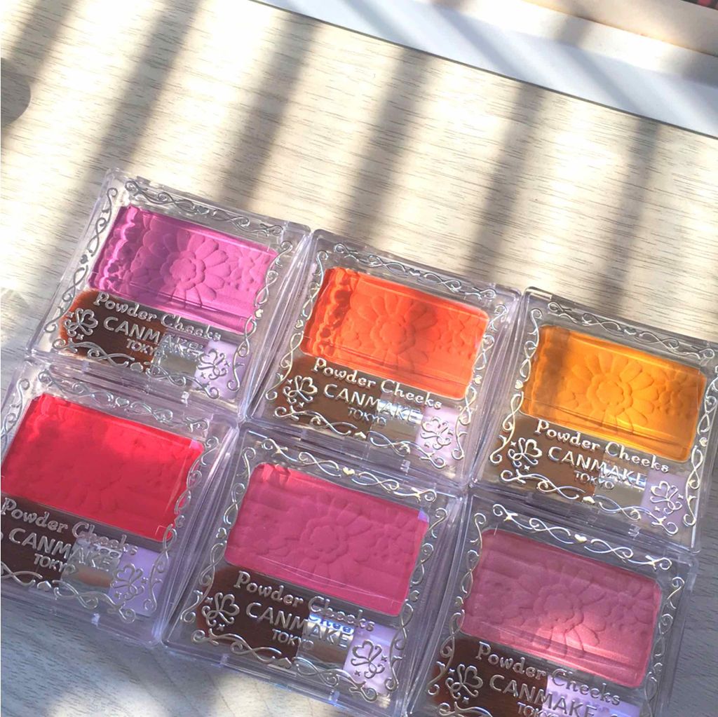 【旧品】パウダーチークス/キャンメイク/パウダーチークを使ったクチコミ(1枚目)