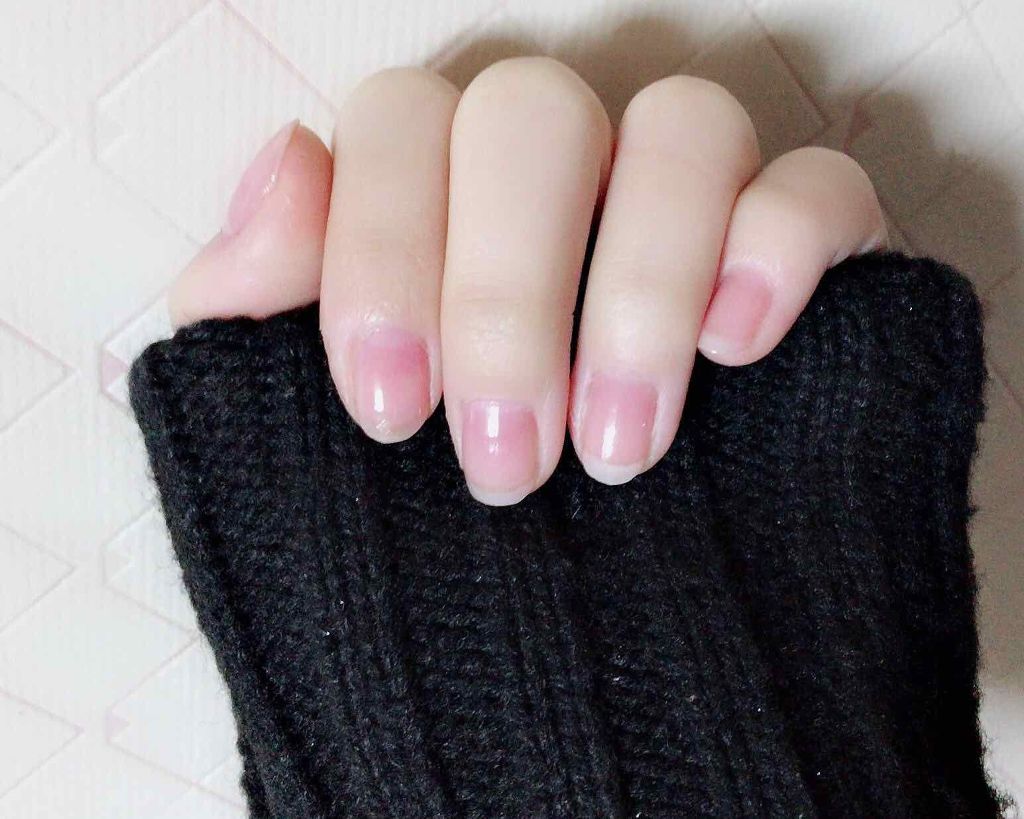 グロッシーコート/スキューズミー/オールインワンネイルを使ったクチコミ(3枚目)