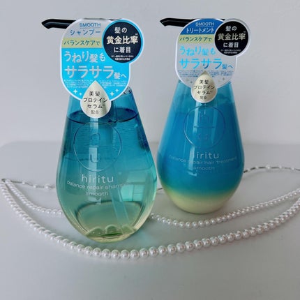 バランスリペア シャンプー/ヘアトリートメント スムース/hiritu/市販シャンプーを使ったクチコミ(1枚目)
