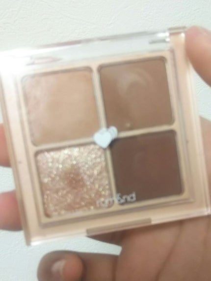 ベターザンアイズ/rom&nd/アイシャドウパレットを使ったクチコミ(1枚目)