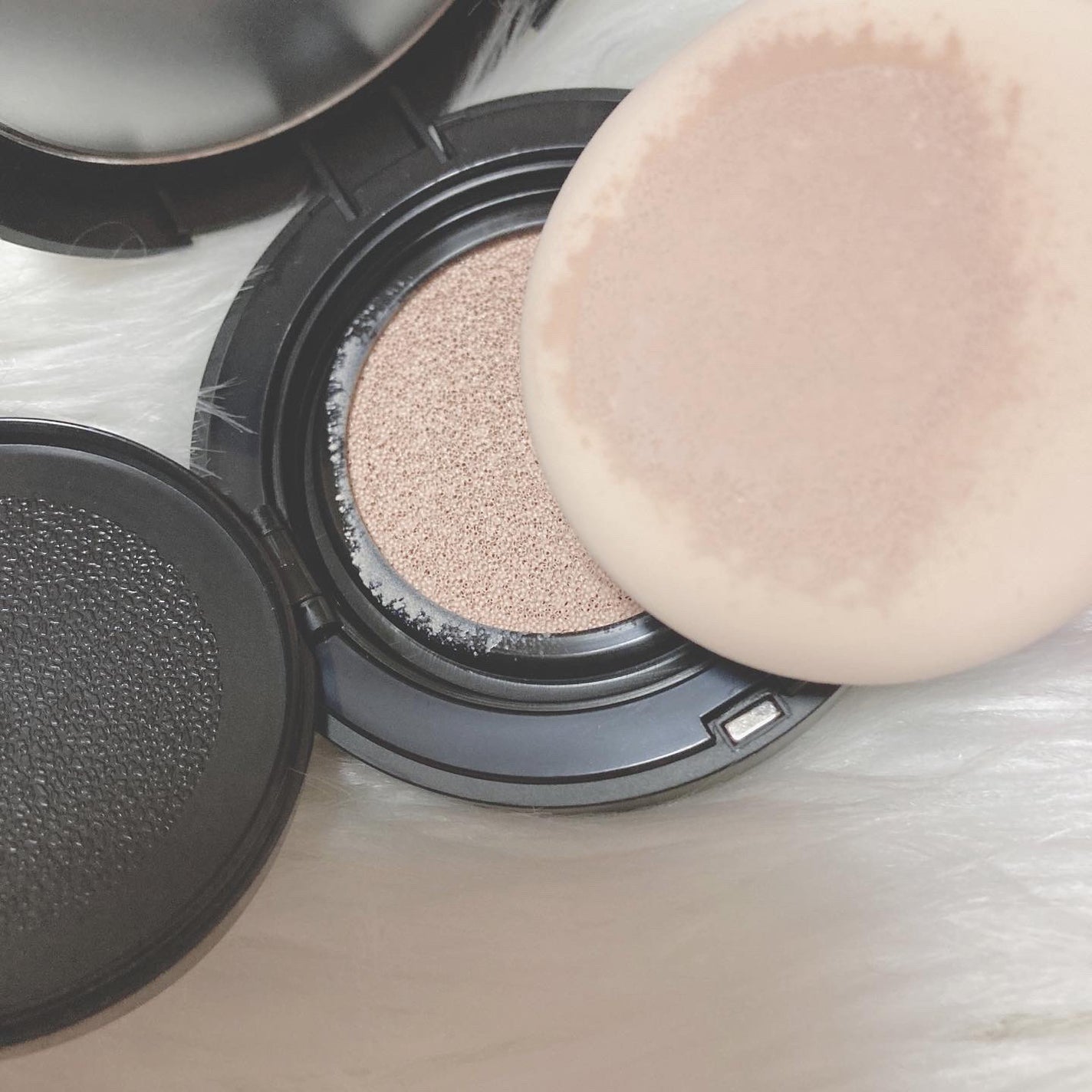 ジャビンドゥソウル ウインクファンデーションパクト/Javin De Seoul/クッションファンデーションを使ったクチコミ(4枚目)