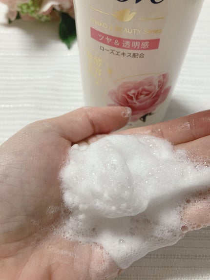 ボディウォッシュ 発酵&ビューティーシリーズ ツヤ&透明感/ダヴ/ボディソープを使ったクチコミ(5枚目)