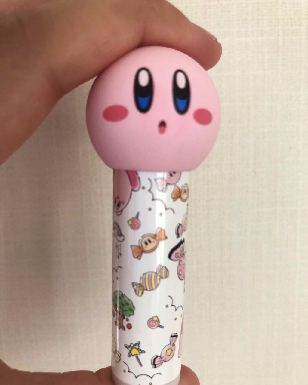 ITS’DEMO×星のカービィ キャップ付きリップクリーム/IT'S DEMO/リップケアを使ったクチコミ（1枚目）