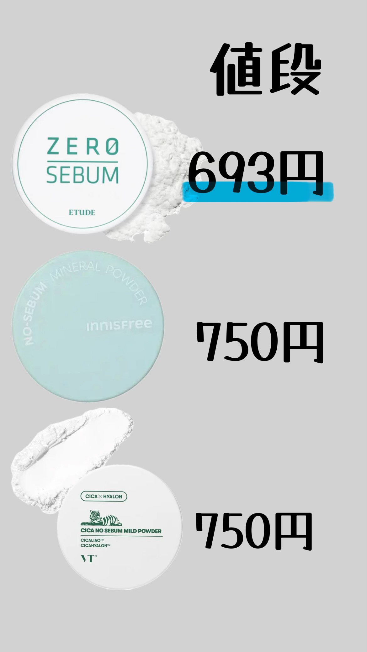 ノーセバム　ミネラルパウダー　N/innisfree/ルースパウダーを使ったクチコミ（2枚目）