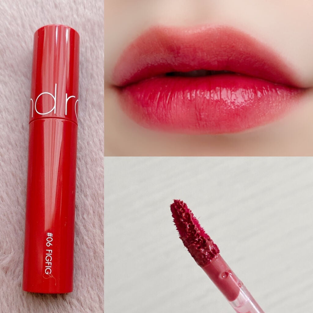 ジューシーラスティングティント/rom&nd/リップティントを使ったクチコミ(2枚目)