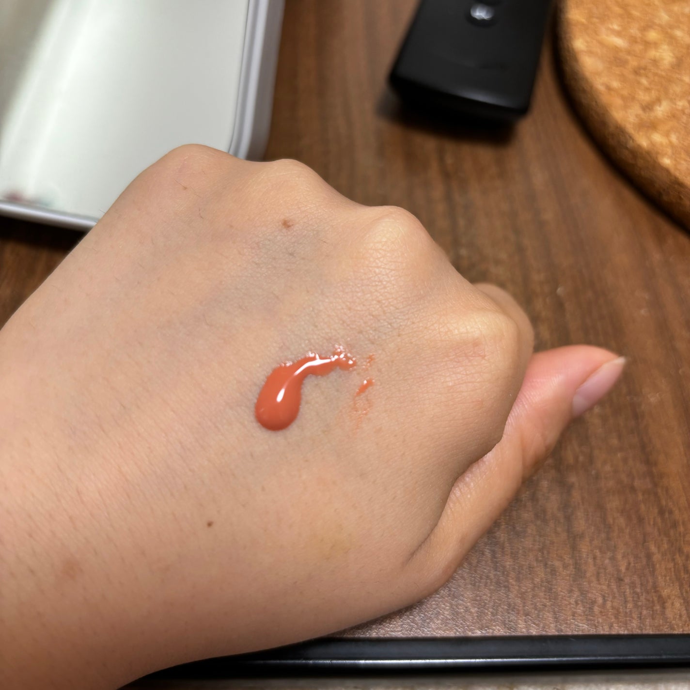 3S カラーセラム/LoNLy /リキッドチークを使ったクチコミ(6枚目)