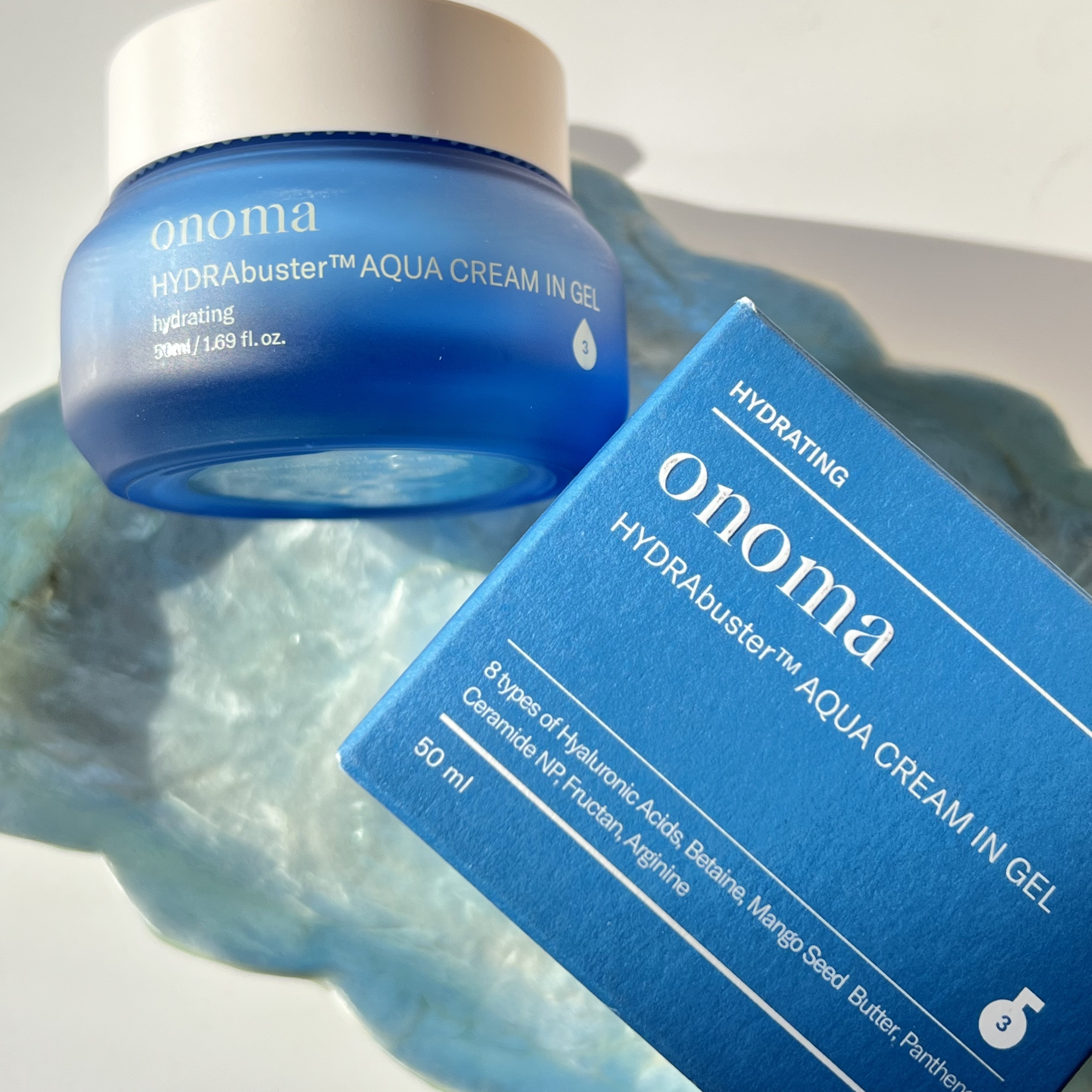 ハイドラバスターアクアクリームインジェル/onoma/フェイスクリームを使ったクチコミ（1枚目）
