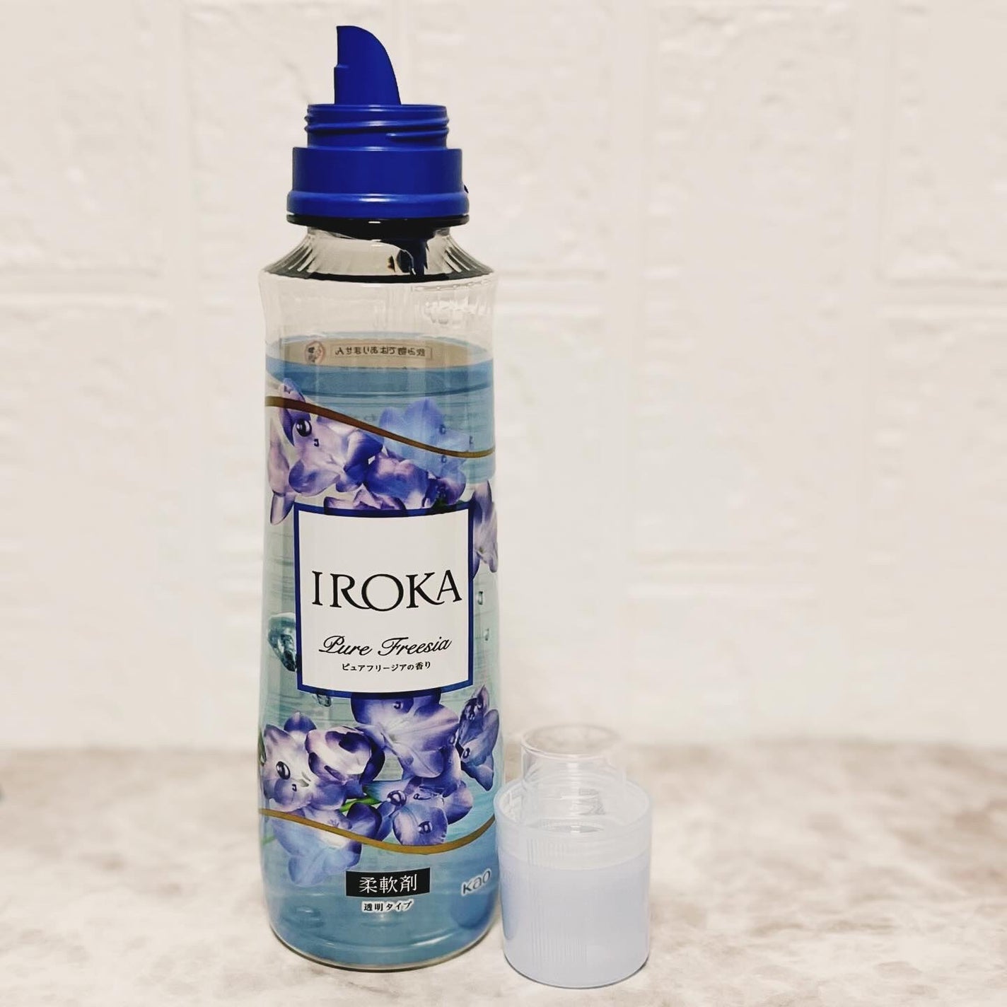 プレミアム柔軟剤 IROKA ピュアフリージアの香り/IROKA/柔軟剤を使ったクチコミ(2枚目)