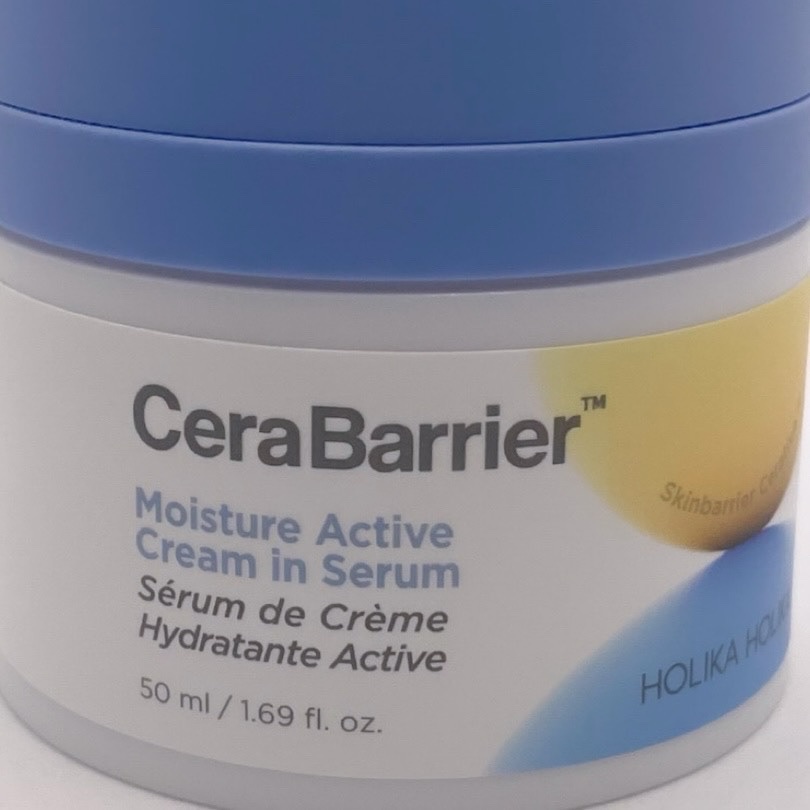 セラバリア　モイスチャーアクティブ　クリームインセラム/HOLIKA HOLIKA/フェイスクリームを使ったクチコミ（2枚目）
