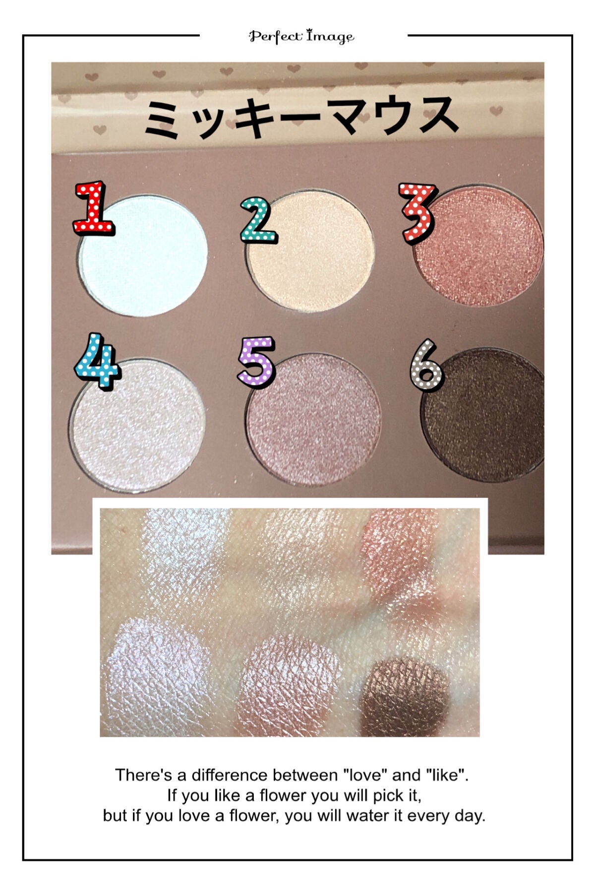 サンキューマートオリジナルディズニーアイシャドウパレット/サンキューマート/アイシャドウパレットを使ったクチコミ(4枚目)