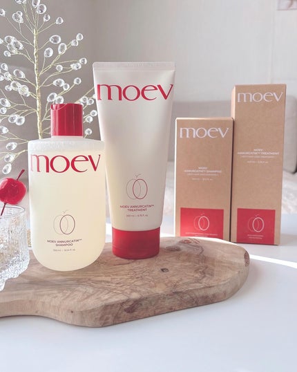 モエブ アヌカチン シャンプー/トリートメント/moev/市販シャンプーを使ったクチコミ(5枚目)