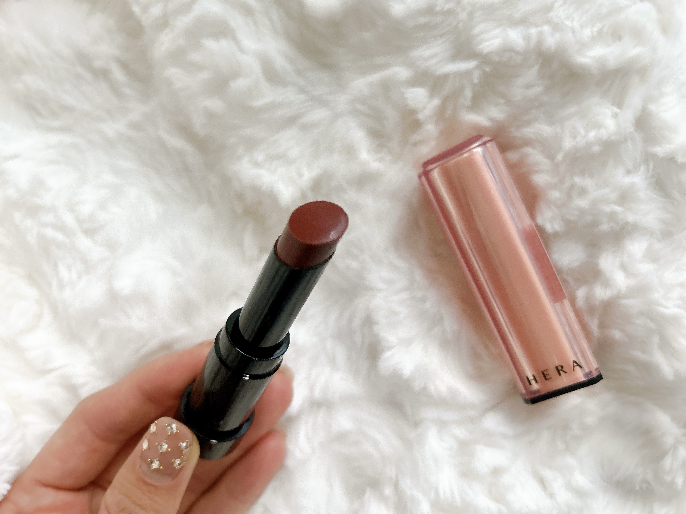 センシュアル ヌードバーム 460 HERMONY（日本限定）/HERA/リップバームを使ったクチコミ（2枚目）