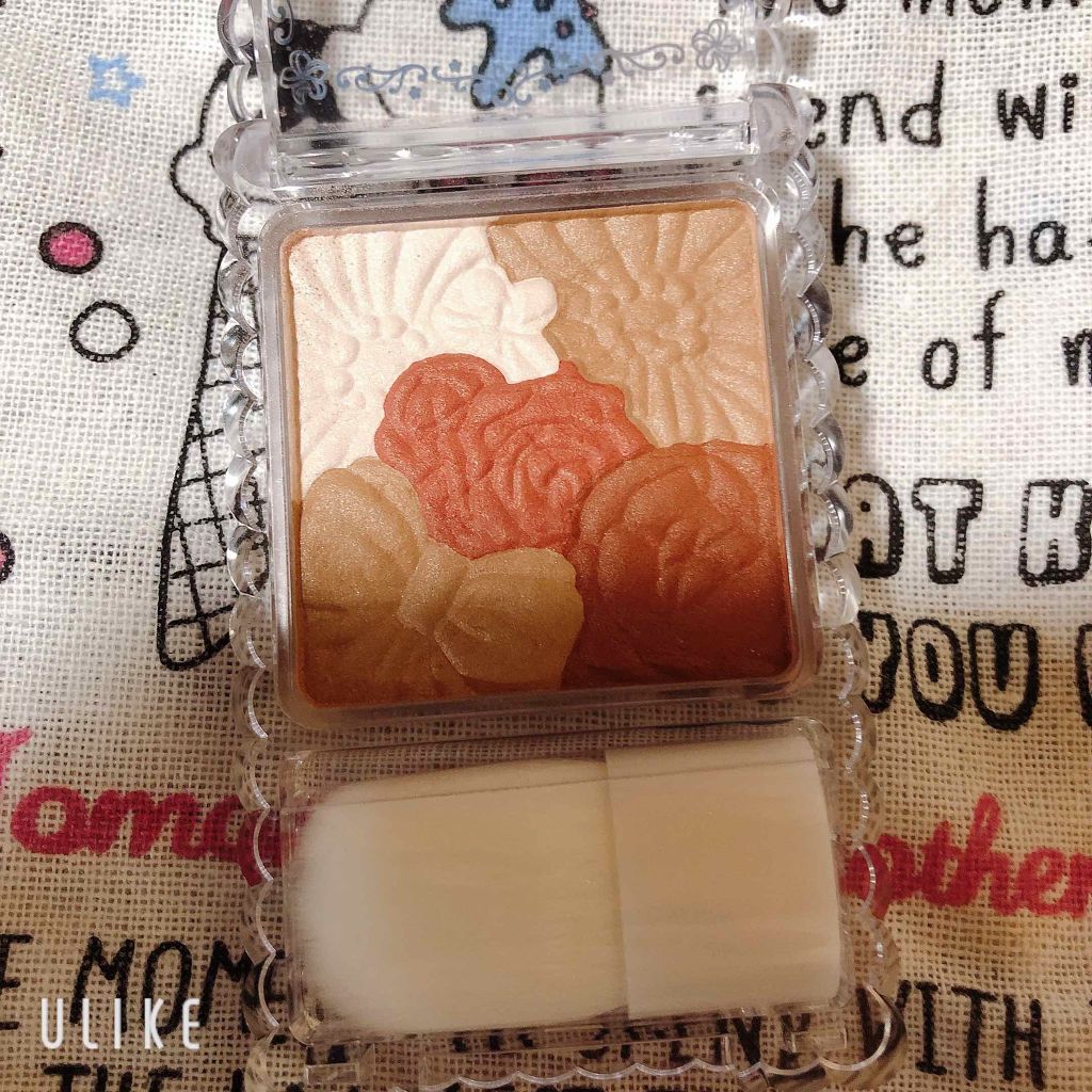 グロウフルールチークス/キャンメイク/パウダーチークを使ったクチコミ(2枚目)