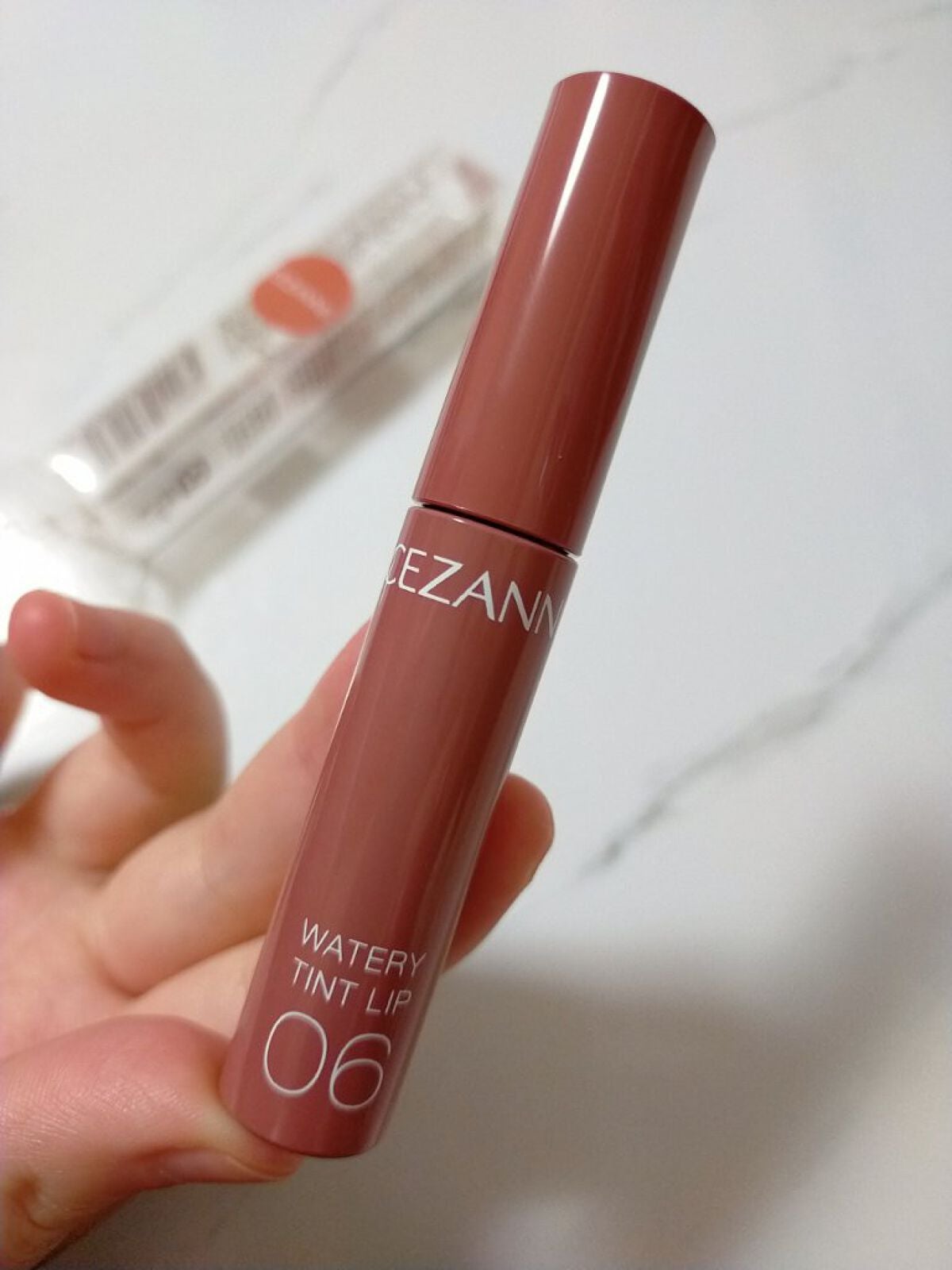 ウォータリーティントリップ/CEZANNE/リップティントを使ったクチコミ(2枚目)