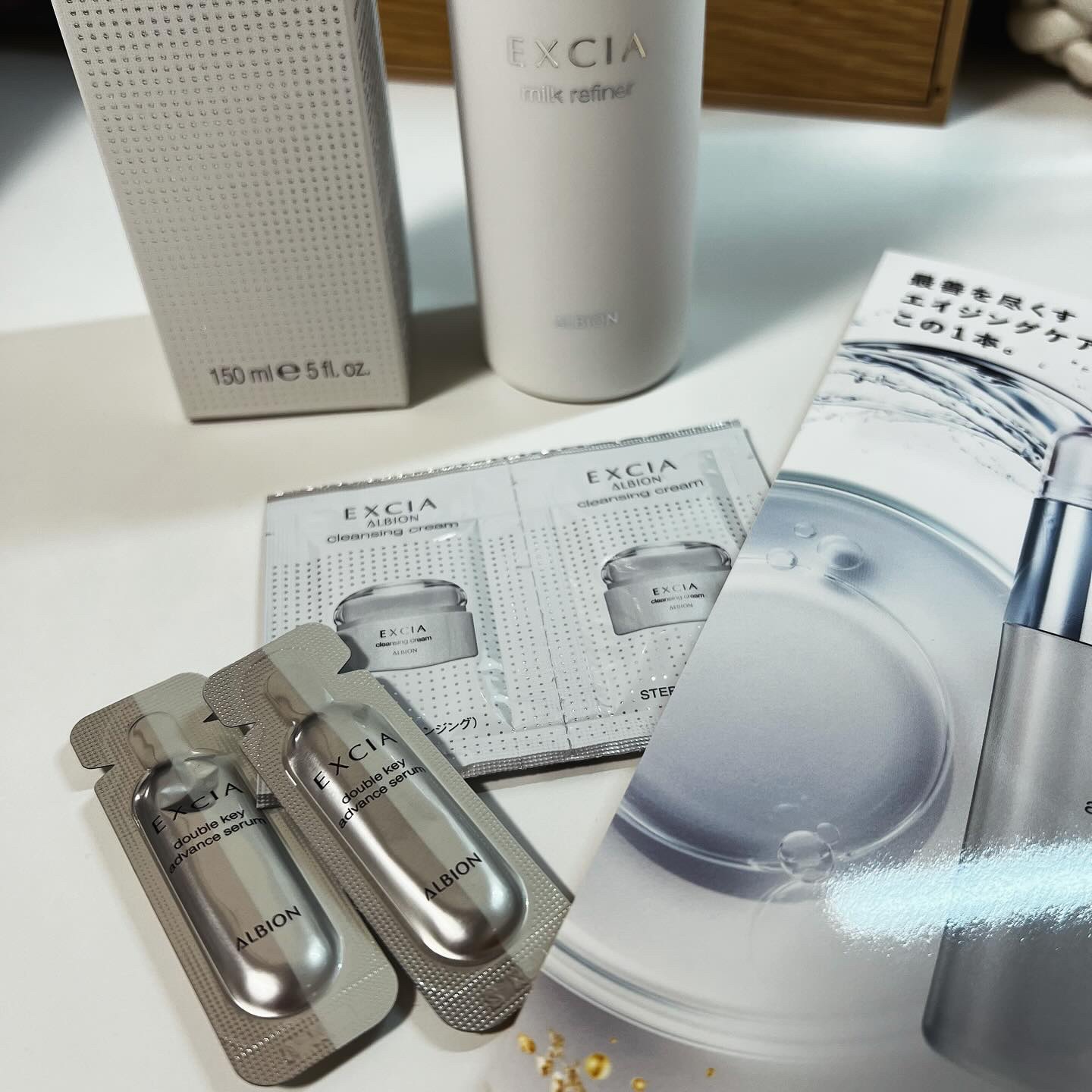 エクシア ミルクリファイナー/ALBION/乳液を使ったクチコミ（3枚目）