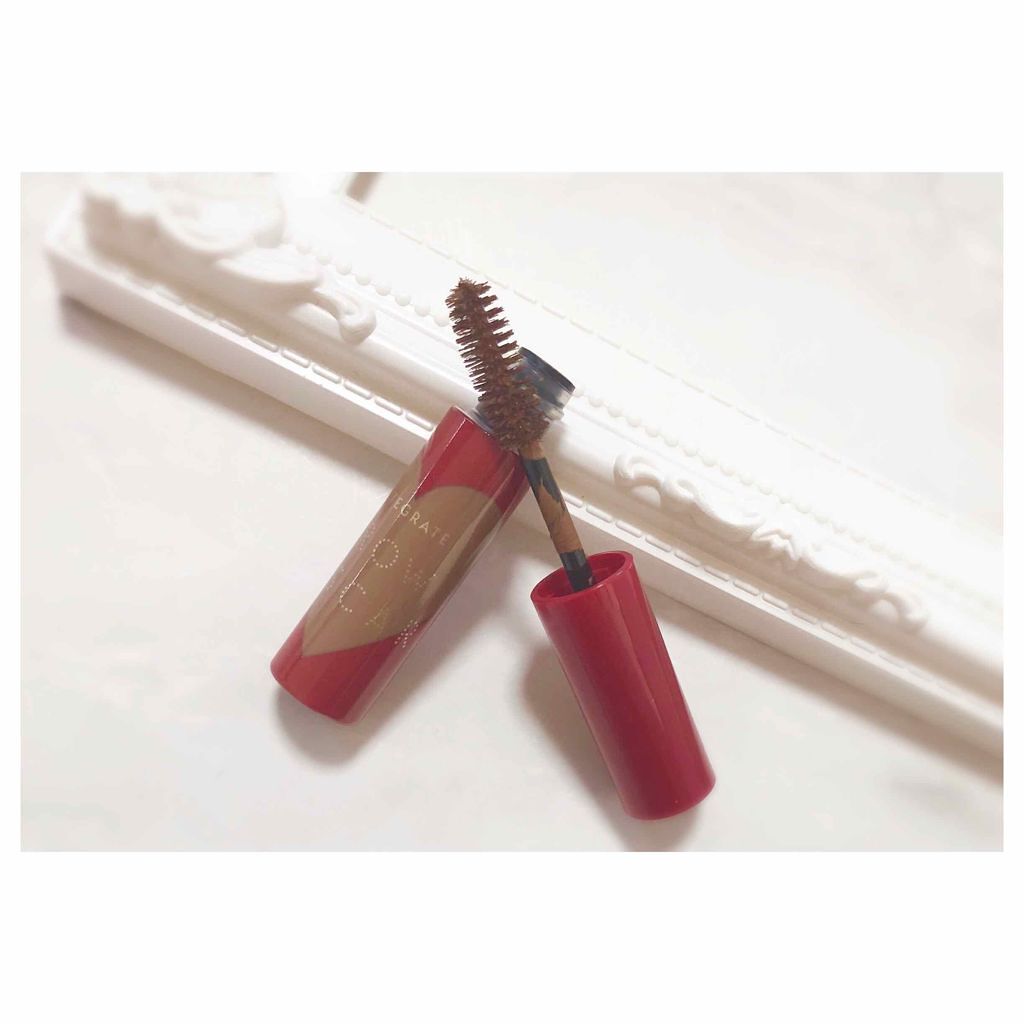 ニュアンスアイブローマスカラ/インテグレート/眉マスカラを使ったクチコミ（1枚目）