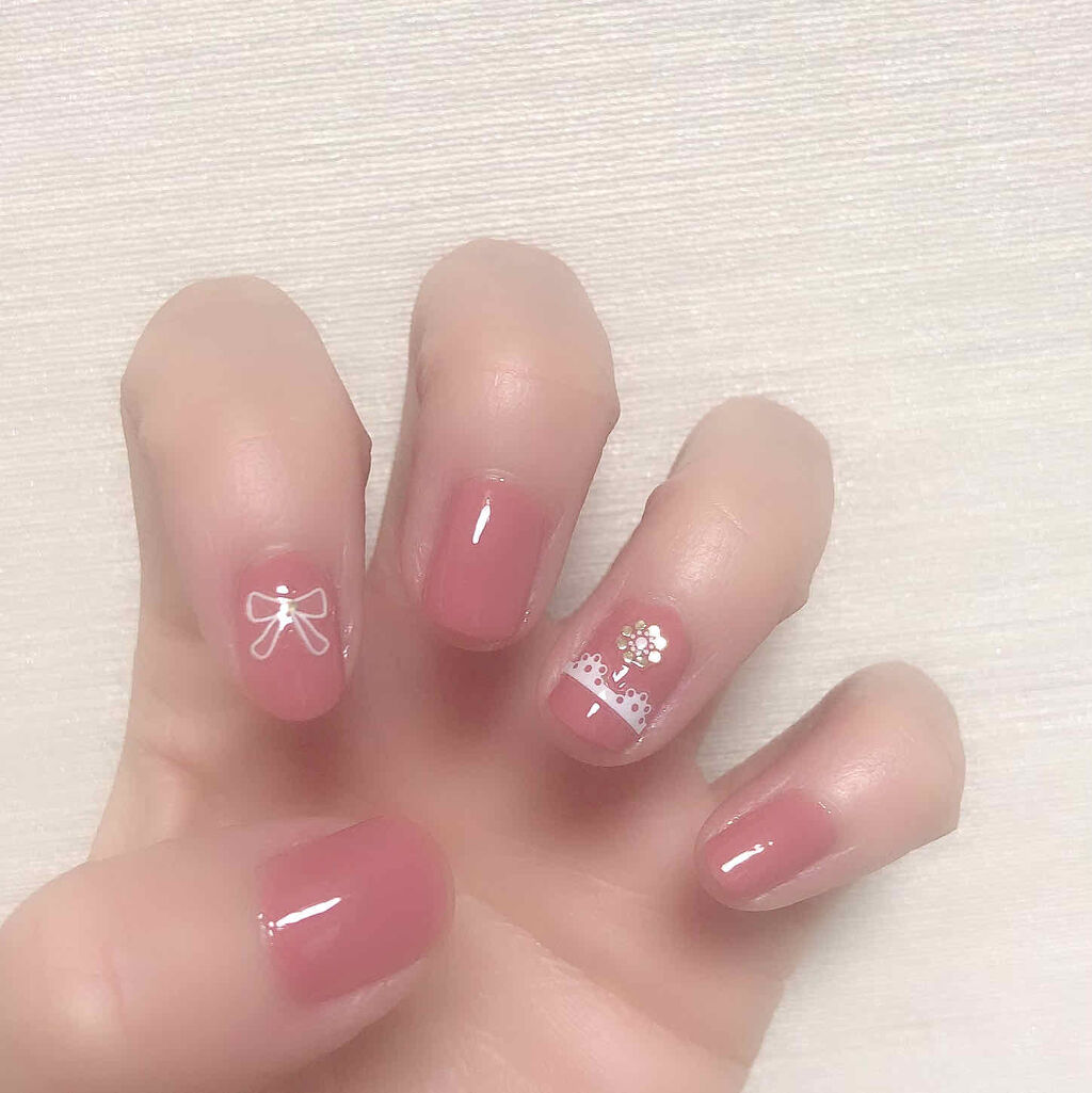 ネイルパーラー 20 あずきミルク/ネイルパーラー/マニキュアを使ったクチコミ（2枚目）