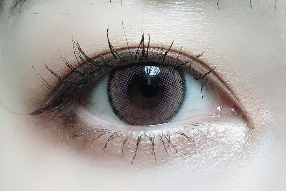 MELANGE　1day 03 フェミニティックベージュ/MELANGE BY MAGICCOLOR/ワンデー（１DAY）カラコンを使ったクチコミ（1枚目）