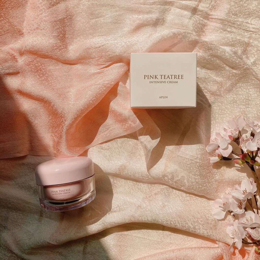 ピンクティーツリークリーム/APLIN/フェイスクリームを使ったクチコミ（2枚目）