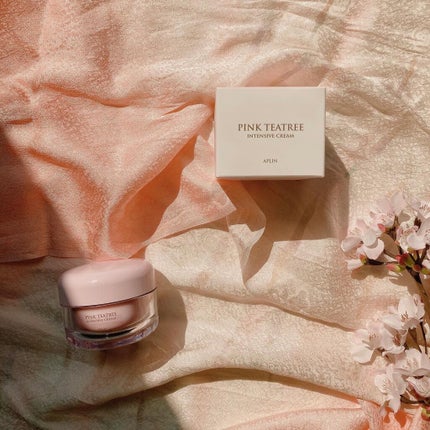 ピンクティーツリークリーム/APLIN/フェイスクリームを使ったクチコミ(2枚目)