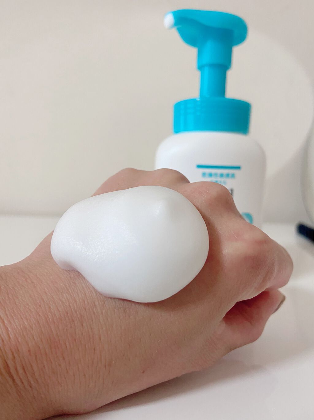 泡ハンドウォッシュ/キュレル/ハンドソープを使ったクチコミ(1枚目)