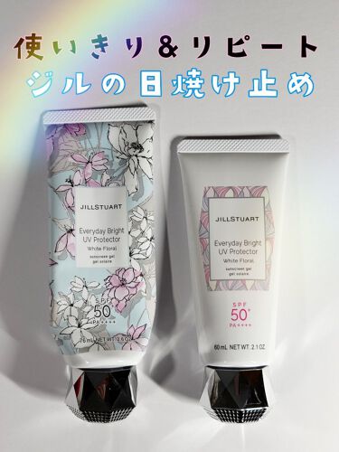 試してみた エブリデイブライト Uvプロテクター ホワイトフローラル Jill Stuart Lips
