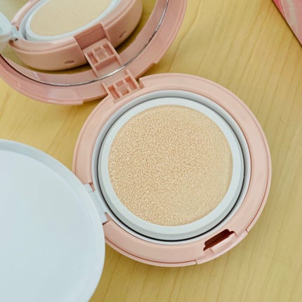 クッションUVパクト/WHOMEE/化粧下地を使ったクチコミ(2枚目)