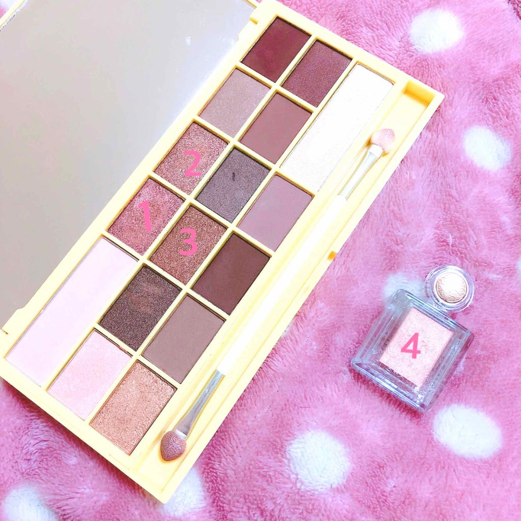 アイラブチョコレート/MAKEUP REVOLUTION/アイシャドウパレットを使ったクチコミ（2枚目）