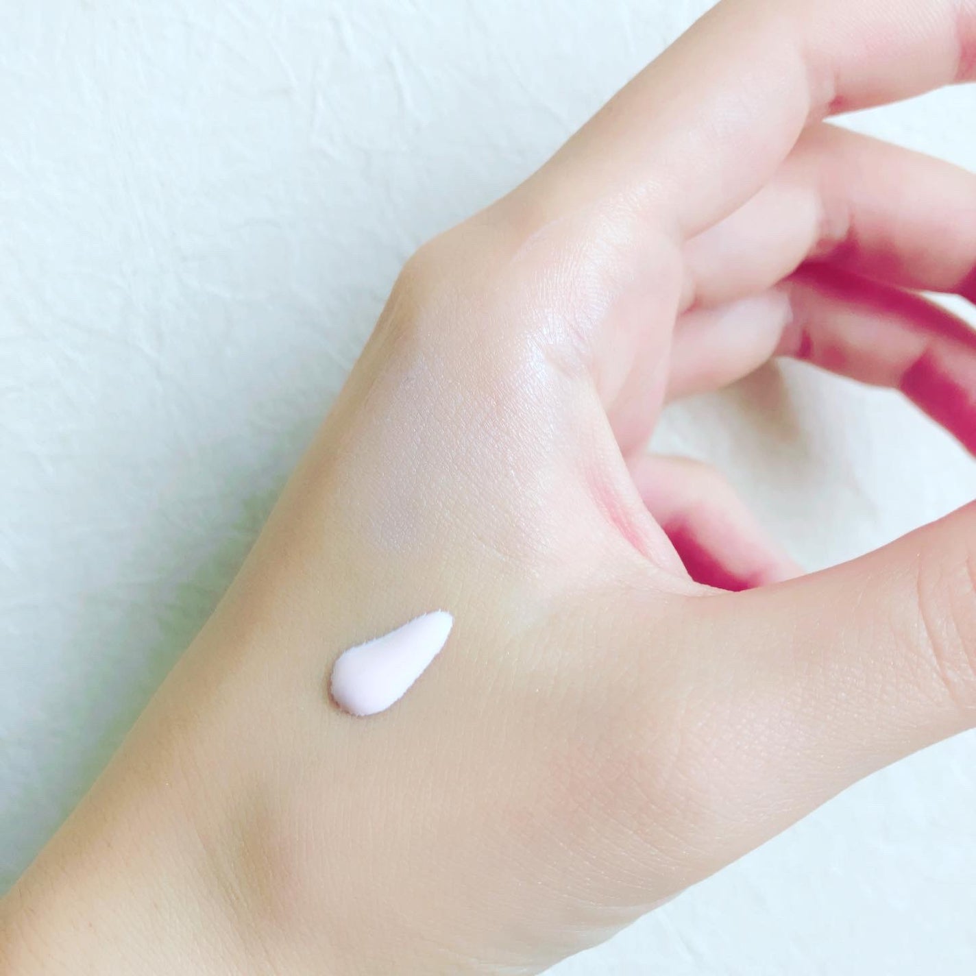 ハートピンクトーンアップサンクリーム/celimax/日焼け止めクリームを使ったクチコミ(2枚目)