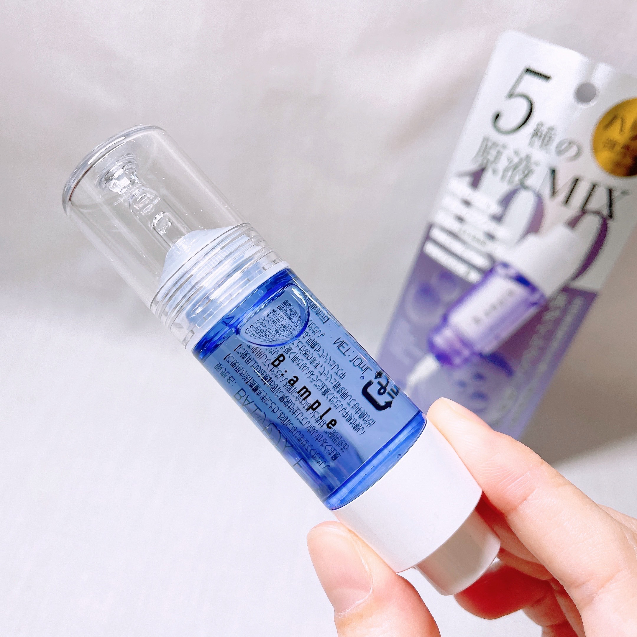 5種の原液MIX エンリッチ/Bアンプル/美容液を使ったクチコミ（2枚目）