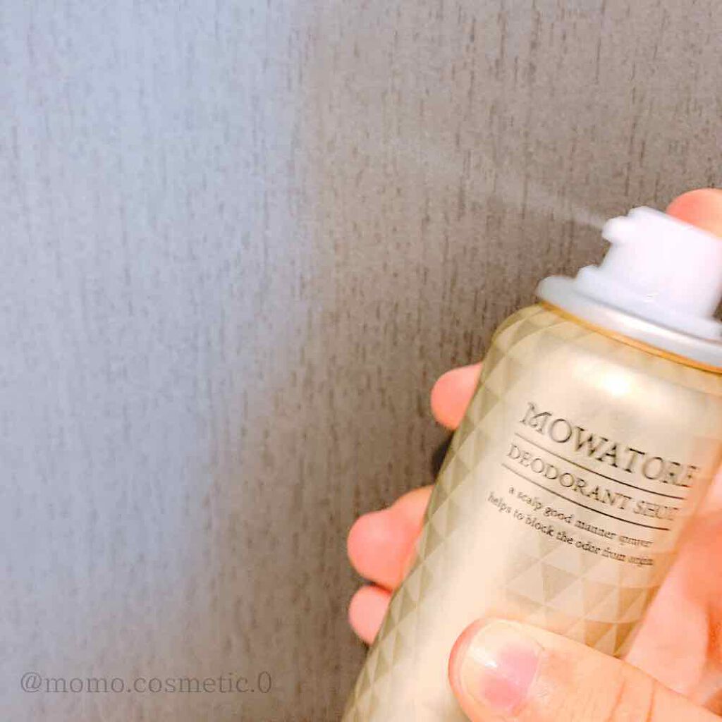 モワトレ 薬用デオドラントショット シャボンの香り/マンダム/頭皮ケアを使ったクチコミ(3枚目)