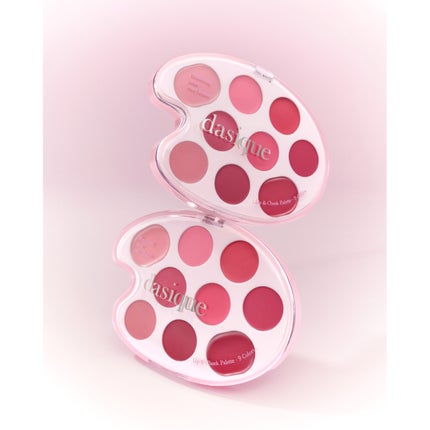 ムードペインティングリップアンドチークパレット/dasique/マルチパレットを使ったクチコミ(4枚目)