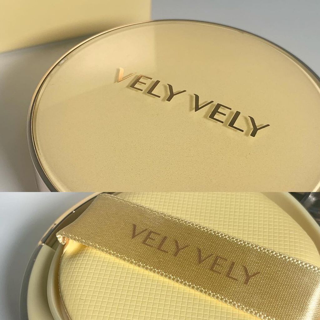 はちみつツヤ肌クッションファンデ/VELY VELY/クッションファンデーションを使ったクチコミ（1枚目）