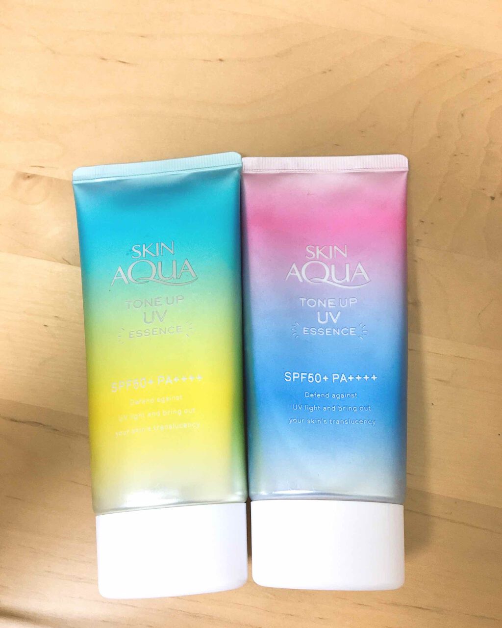 RINGO on LIPS 「スキンアクアトーンアップUVエッセンスミントグリーンラベンダー..」(1枚目)