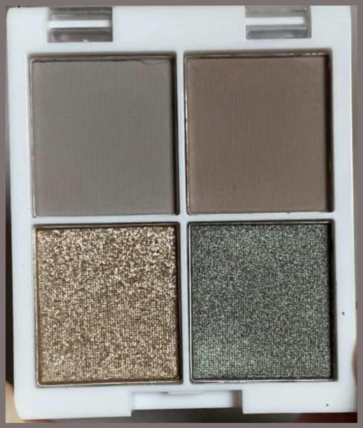IDATE 4色アイシャドウパレット 08/IDATE/アイシャドウパレットを使ったクチコミ（2枚目）