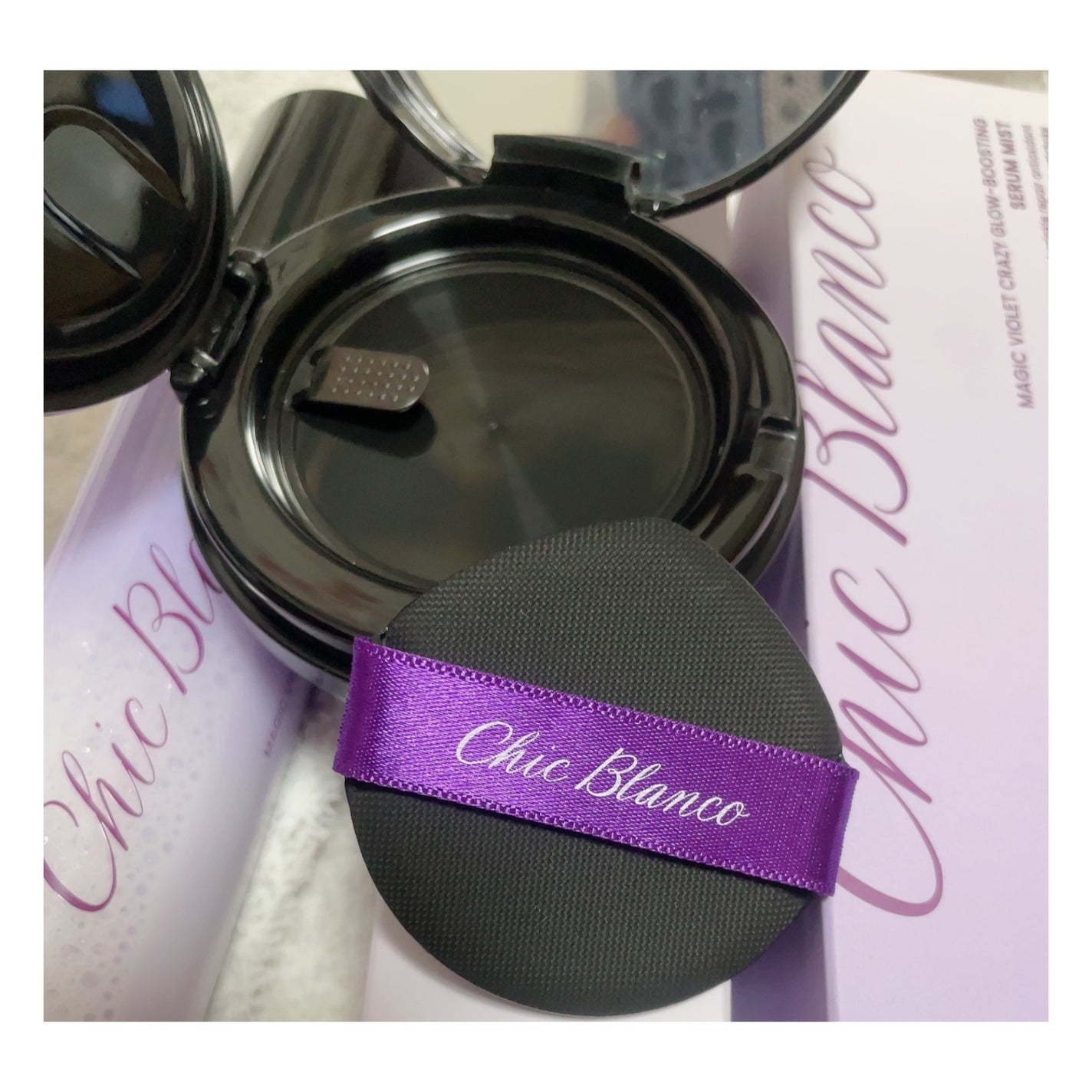 パーフェクトカバーオーロラバームクッション/Chic Blanco/その他ファンデーションを使ったクチコミ(2枚目)