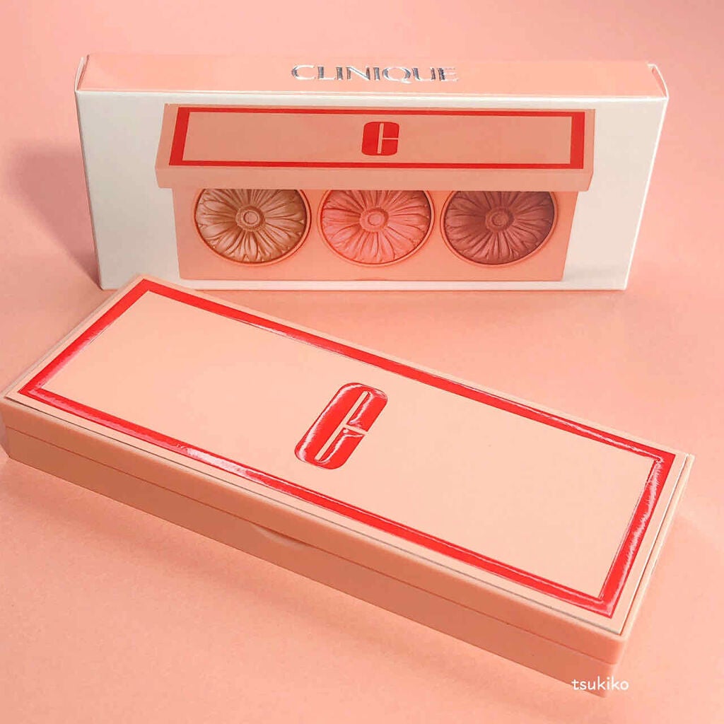 クリニーク チーク ポップ パレット 21/CLINIQUE/パウダーチークを使ったクチコミ(4枚目)