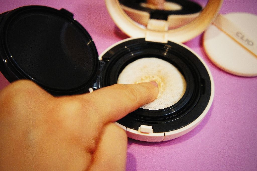 NUDISM MOIST COVER CUSHION/CLIO/クッションファンデーションを使ったクチコミ(2枚目)