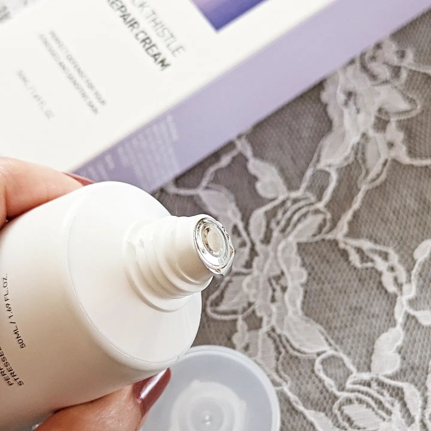 ミルクシスル リペアクリーム/BANOBAGI/フェイスクリームを使ったクチコミ（2枚目）