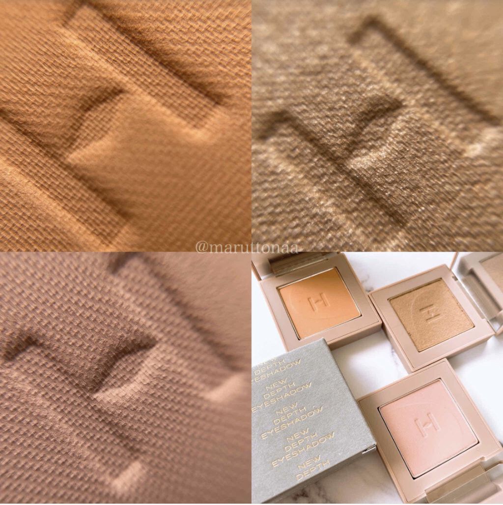 ニューデップスアイシャドウ SH001 クラッシー/hince/単色アイシャドウを使ったクチコミ（2枚目）