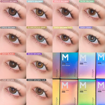 Mirage 1month/Mirage/1ヶ月(1MONTH)カラコンを使ったクチコミ(8枚目)