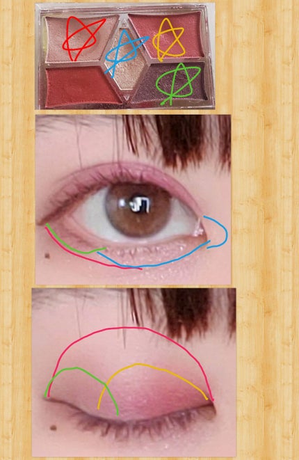 【旧品】パーフェクトスタイリストアイズ/キャンメイク/アイシャドウパレットを使ったクチコミ(2枚目)