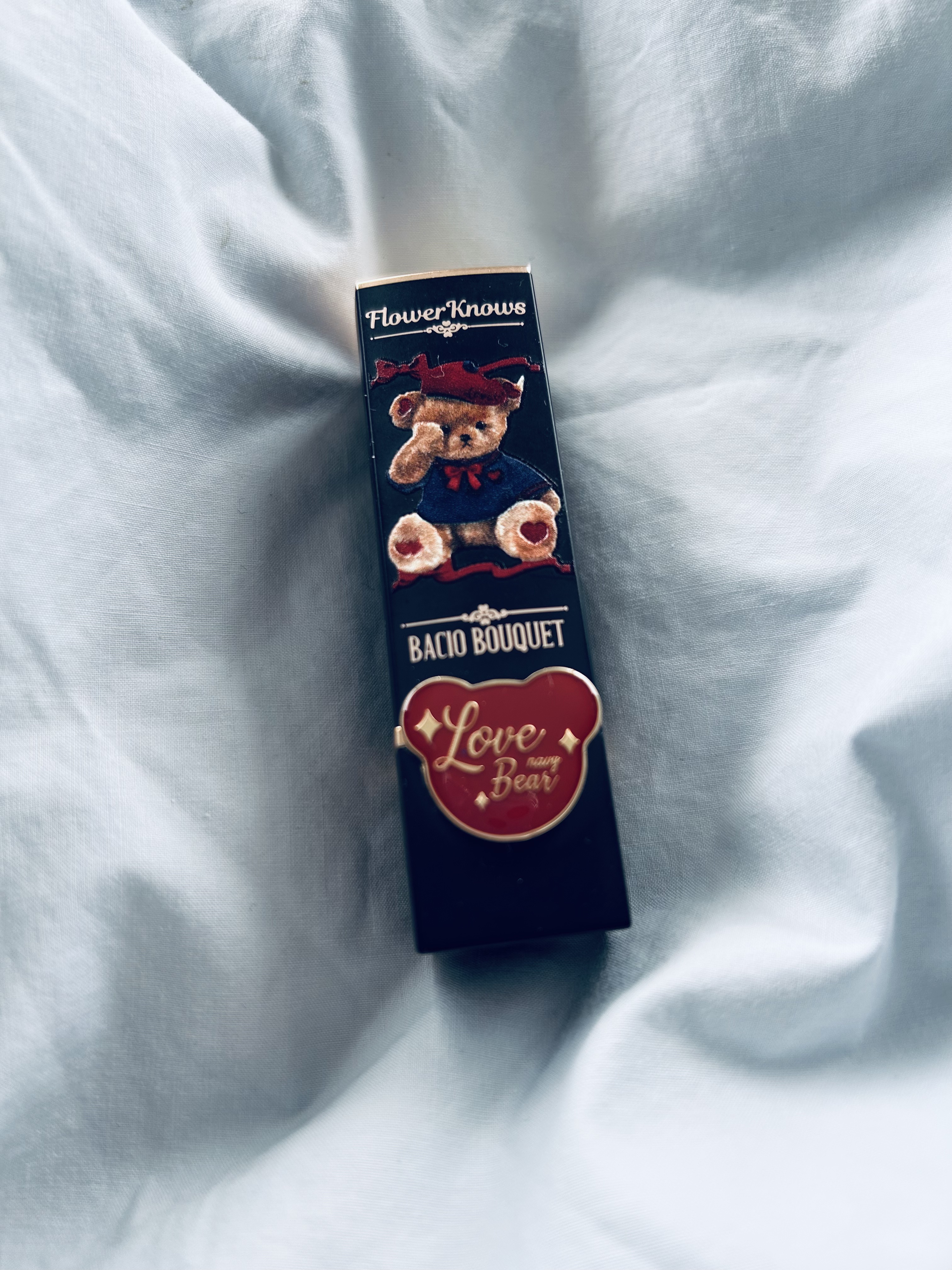 Love Bear マットリップスティック シルキーベア/FlowerKnows/口紅を使ったクチコミ（1枚目）
