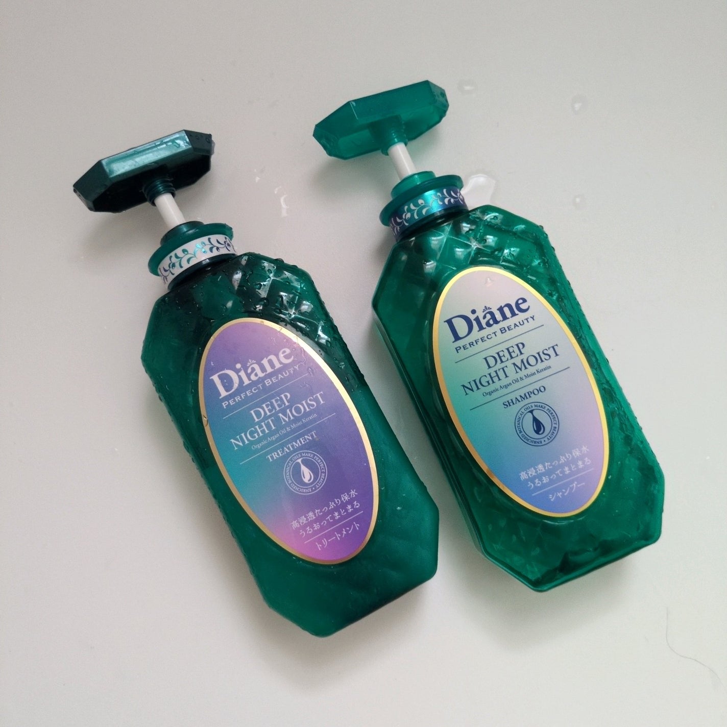 パーフェクトビューティー ディープナイトモイスト シャンプー&トリートメント/ダイアン/市販シャンプーを使ったクチコミ(1枚目)