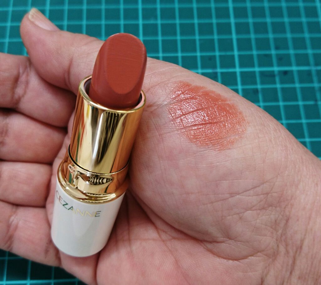 ラスティング リップカラーN/CEZANNE/口紅を使ったクチコミ（2枚目）