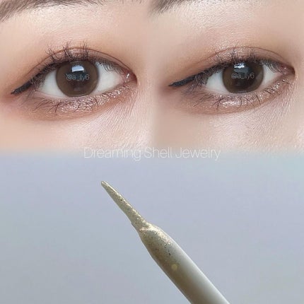 フェアリージュエルアイグリッター/Milk Touch/グリッターを使ったクチコミ(4枚目)