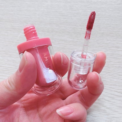 ジェルフィットティント/AMUSE/リップティントを使ったクチコミ(4枚目)