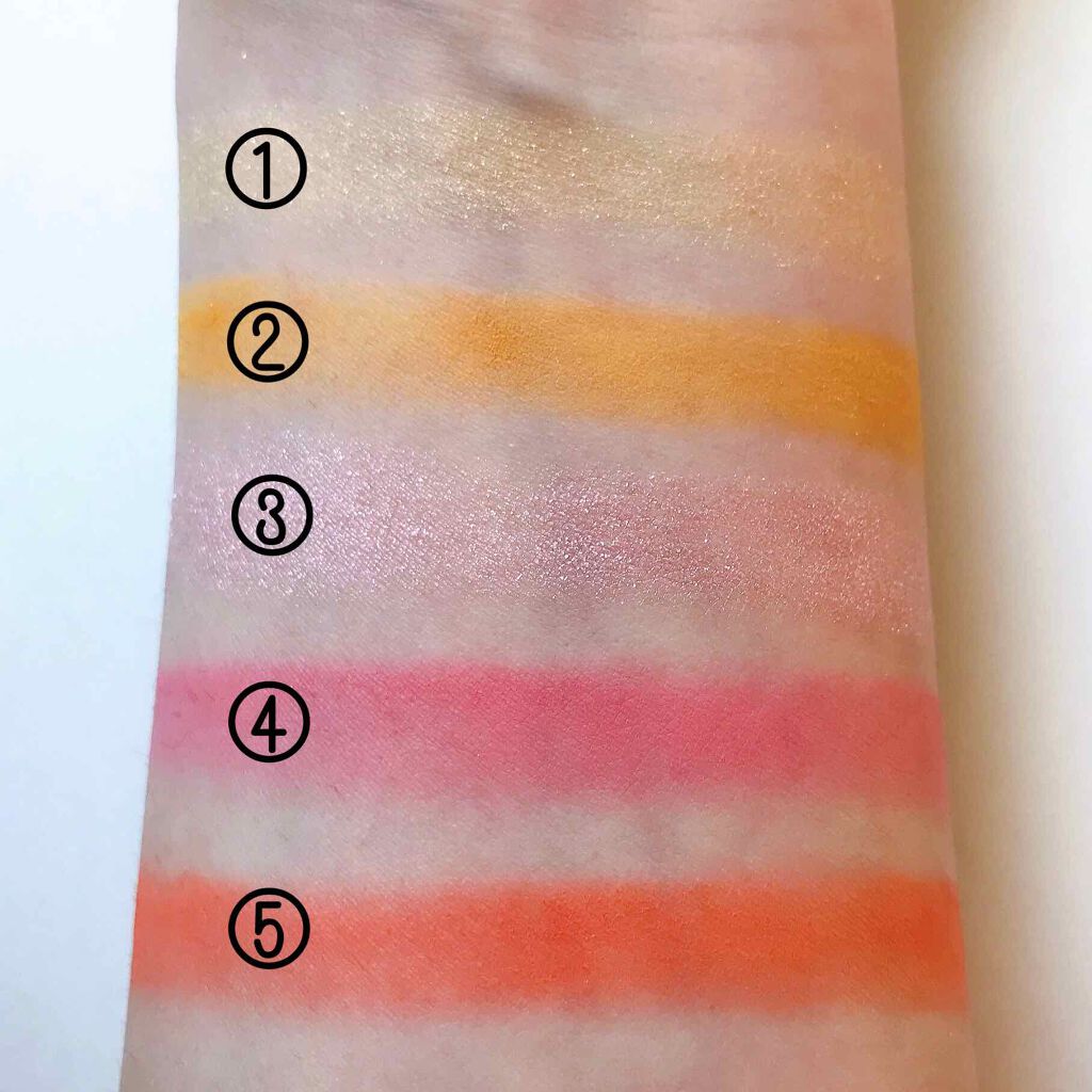 UR GLAM　BLOOMING EYE COLOR PALETTE/U R GLAM/アイシャドウパレットを使ったクチコミ（3枚目）