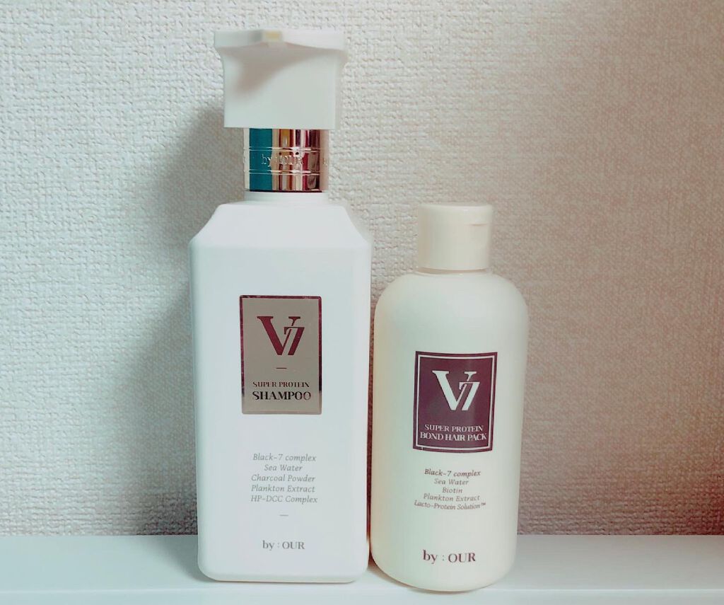 V7 スーパープロテイン ボンドヘアパック/by : OUR/ヘアマスク・ヘアパックを使ったクチコミ（1枚目）