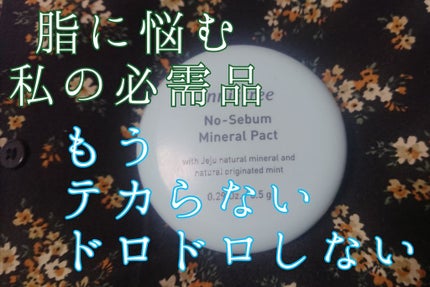 ノーセバム ミネラルパクト N/innisfree/プレストパウダーを使ったクチコミ(1枚目)